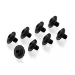 HSP 2x4mm Fine Thread Flanged Head Screws 8Pcs