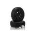 HSP 2.1" Rock Crawler Tyres on Black Rims - Beadlocked Wheels 2Pcs