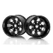 HSP 4" Black Rims 2Pcs