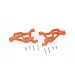 GPM Orange Aluminium Front Lower Suspension Arms 2Pcs w/ Hardware