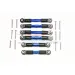 GPM Blue Stainless Steel ARRMA Granite 4x4 Complete Turnbuckle Set 6Pcs Set w/ Hardware