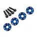 LaTrax Blue Aluminium 12mm Wheel Nut Washers 4Pcs