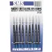 Scale Modellers Supply SMS Synthetic Micro Detailing Brush Set
