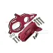 GPM Red Aluminium Centre Gearbox & Motor Mount Set
