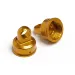 HPI Firestorm Orange Aluminium Shock Caps 2Pcs
