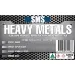 Scale Modellers Supply Heavy Metals Airbrush Paint Set 4Pcs