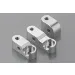 Rovan Silver Aluminium Chassis Brace Mount Set