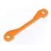 HPI 5B/5SC/5T Orange 6x70x4mm Rear Lower Suspension Arm Pin Brace