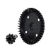 Traxxas Sledge Front/Rear Machined Ring Gear w/ Pinion Set