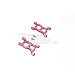 GPM Red Aluminium Front/Rear Suspension Arms 2Pcs