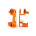 Traxxas Orange Aluminium Hub Carriers (C-Hubs) 2Pcs