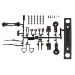 Element RC Trailwalker Body Shell Accessories - Black