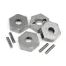 HPI Trophy Truggy 17mm Wheel Hexes w/ Pins 4Pcs