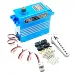 HiLantronics HLT8500WP Blue Aluminium 1/5 91kg 8.4v Metal Geared Waterproof Servo w/ Aluminium Servo Horn