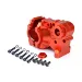 Rovan Red Aluminium 3-Piece Quick Change Gearbox Case