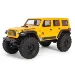 Axial SCX24 2019 Jeep Wrangler JLU CRC RC Rock Crawler Electric 4WD 1/24 Scale RTR - Yellow