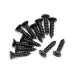 HPI 2.6x12mm Coarse Thread Countersunk Head Screws 12Pcs