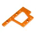 HPI Trophy Truggy Orange Centre Gearbox Plate