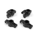 BlackZon Steering & Rear Hubs Set