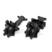 BlackZon Front & Rear Bulkheads 2Pcs