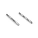 BlackZon 3x32mm Silver Aluminium Steering Posts 2Pcs