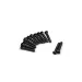 BlackZon 2x12mm Coarse Thread Countersunk Head Screws 12Pcs