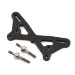 TLR 22 5.0 Carbon Front Tower w/ Titanium Standoffs 1Pc