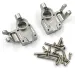 Yeah Racing Gunmetal Aluminium Steering Hubs Set