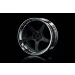 MST 1.9" GT Off-Set Changeable Silver/Flat Black Rims 4Pcs