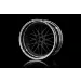 MST 1.9" LM Off-Set Changeable Silver/Flat Black Rims 4Pcs