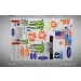 Matrixline 1/10 Ford Focus Decal Sheet