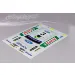 Matrixline 1/10 Ford Focus Decal Sheet Option 2