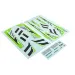 E-Flite Timber X Decal Sheet