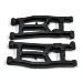 RPM Black Team Associated Pro2, SC10 & Trophy Rat Rear Lower Suspension Arms
