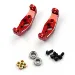 Yeah Racing Red Aluminium Hub Carriers (C-Hubs) 2Pcs