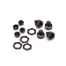 HPI Firestorm/Blitz Dark Brown Aluminium Shock Parts Set