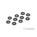 XRAY Black Aluminium 3x6x1.0MM Shims 10Pcs