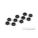 XRAY Black Aluminium 3x6x2.0MM Shims 10Pcs