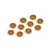 XRAY Orange Aluminium 3x6x2.0MM Shims 10Pcs