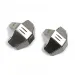 Yeah Racing Stainless Steel Gearbox Skid Plate Set