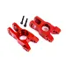 Traxxas Red Aluminium Rear Hubs 2Pcs