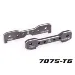 Traxxas Titanium Aluminium Front Tie Bars 2Pcs
