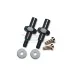GPM Hardened Steel Wheel Axles 2Pcs