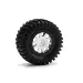 HPI 2.2/3.0" Blitz Mk.10 V2 White/Black Rims 2Pcs