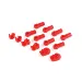 Rovan Red Nylon Sway Bar Mount Set