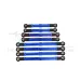 GPM Blue Aluminium Turnbuckles 8Pcs