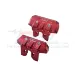 GPM Red Aluminium Front & Rear Bumper Set
