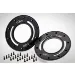 Rovan Black Aluminium Beadlock Rings 2Pcs