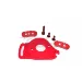 GPM Red Aluminium Fixed Gear Adapter/Motor Heatsink Mount
