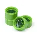 HPI 1.2" Micro RS4 Work Meister S1 Green Rims 2Pcs